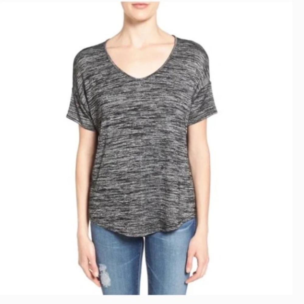 Rag & bone Melrose heather gray tshirt S
